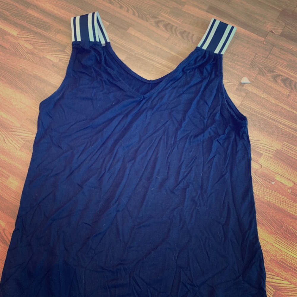 Navy tank top